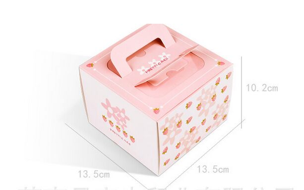 Custom Printed Portable High-Quality Luxury Creative Mini Cake Boxes