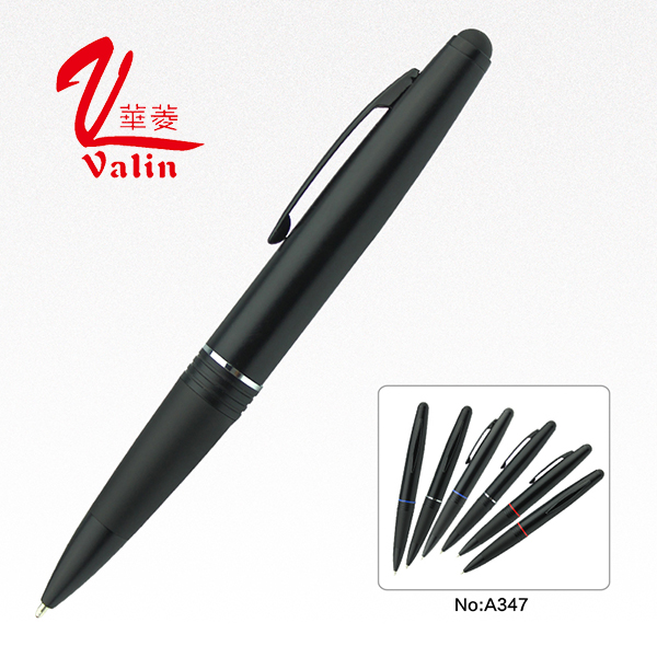 New Design Black Business Metal Stylus Ball Pen on Sell