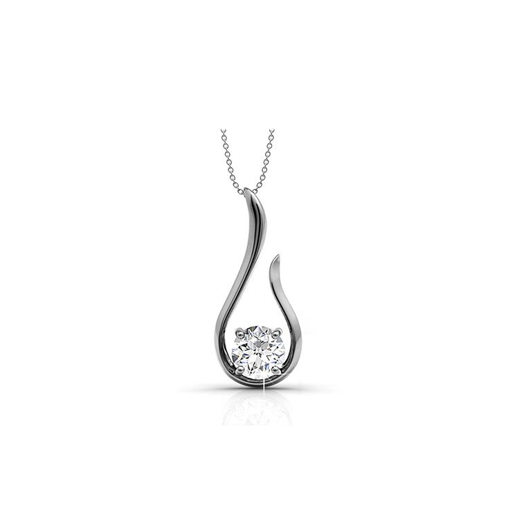 Destiny Jewellery Crystal From Swarovski Hope Pendant & Necklace