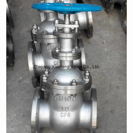 DIN Standard Stainless Steel Non-Rising Stem Gate Valve