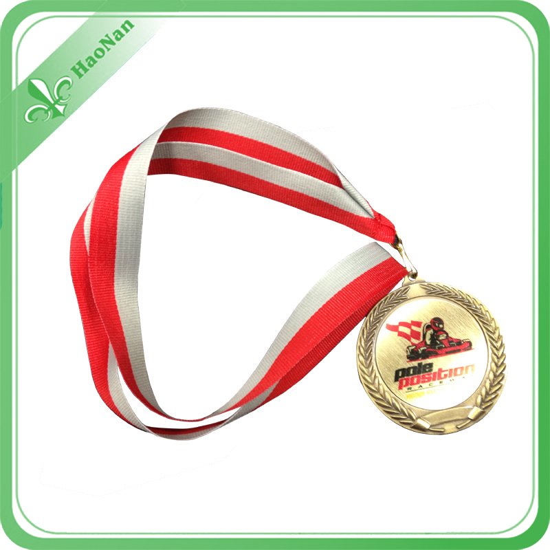 Custom Product Polyester Material Cheap Souvenir Item Medal Ribbon