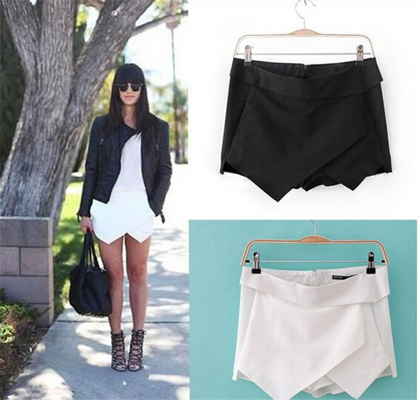 Hot Women Sexy Shorts Wrap Mini Skirts Culottes Pants (SR8235)