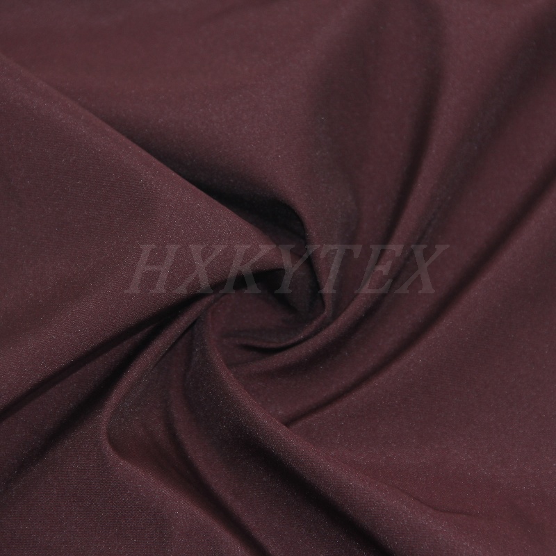 100%Polyetser with Double-Layer Compound Fabric for Trench Coat