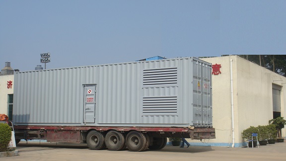 1500kVA 1200kw Rated Power Containerized Enclosure Type Cummins Diesel Generator