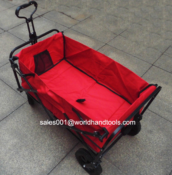 Heavy Duty Black Poly Folding Cart