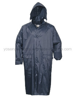 Adult's Adults Waterproof Polyester Polyester/PVC Raincoat Outdoor Worwear