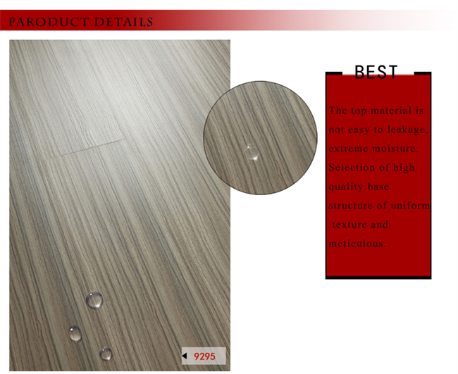 8.3mm E1 AC3 HDF Maple Walnut Wood Wooden Laminate Laminated Flooring