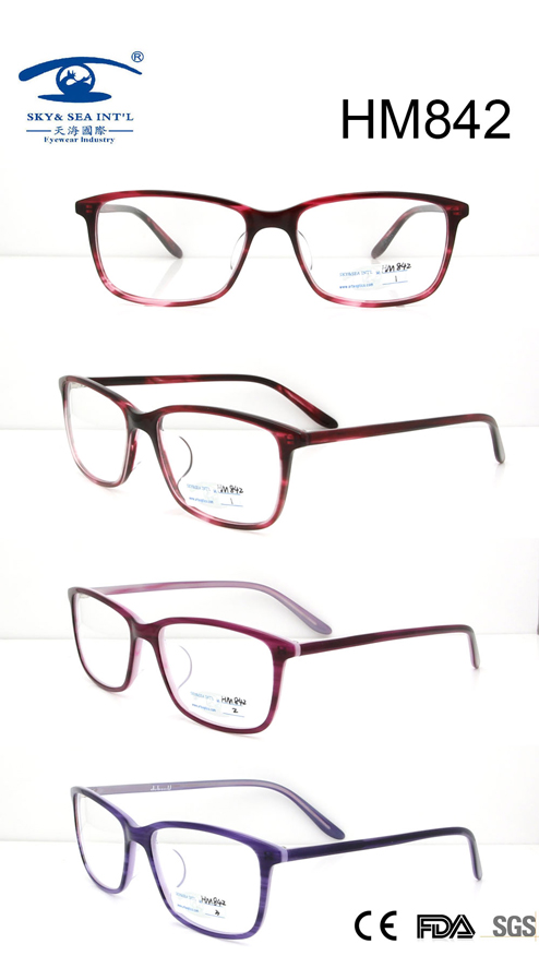 High Quality Acetate Optical Frame (HM842)