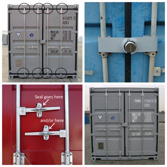 Custom Casting Steel Trailer Container Twist Lock Container Lock Forging Container Lock