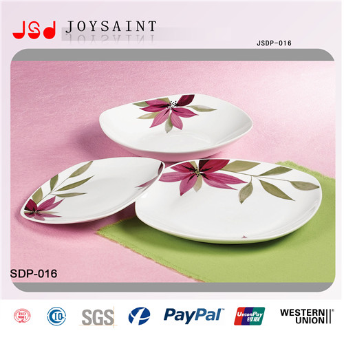 High Quality Cut Decal Dinner Set (JSD115-S022)