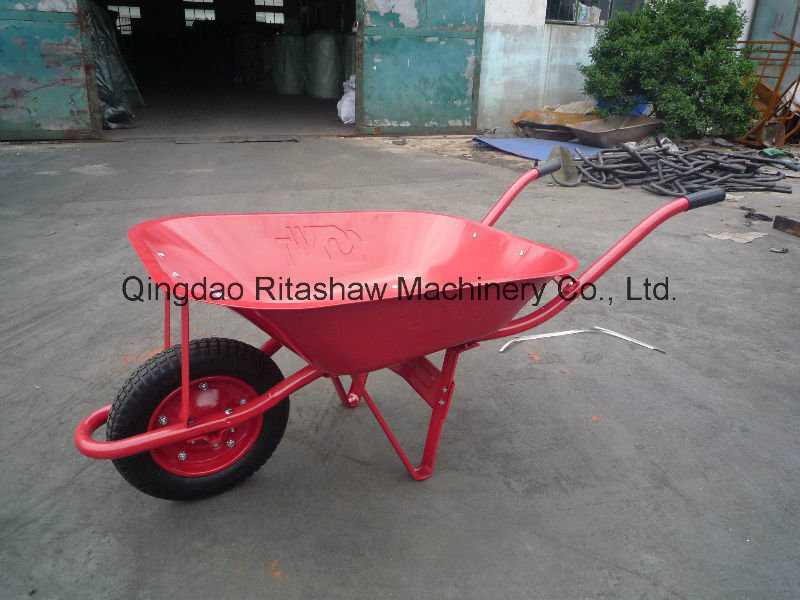 Popular Flower Steel China Wheelbarrow Manufacturer Wb6200