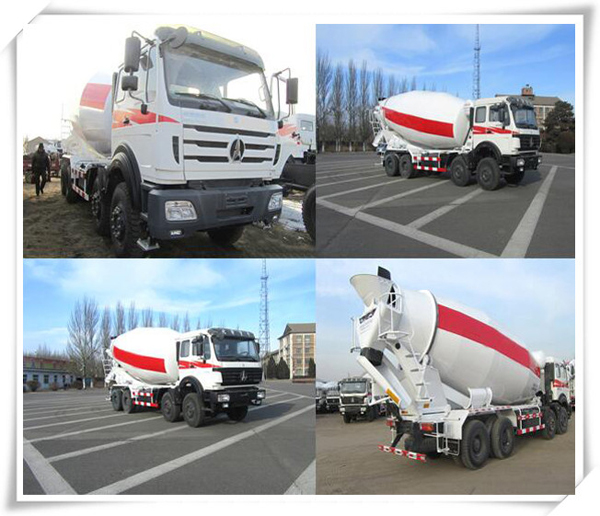 12 Wheels Mixer Truck Big Capacity 8X4 Concrete Mixer Truck