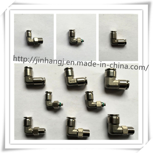 Stainless Steel Male Elbow Pneumatic Fittings