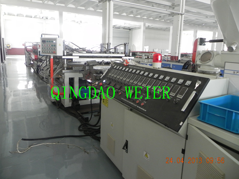 WPC Construction Template Extrusion Machine