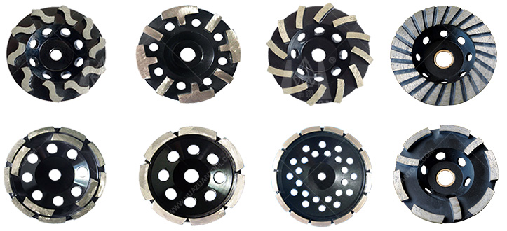 Single Row Diamond Cup Grinding Wheel