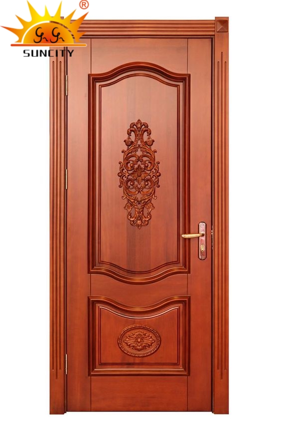 Sales Single Interior Solid Wooden Doors (SC-W048)