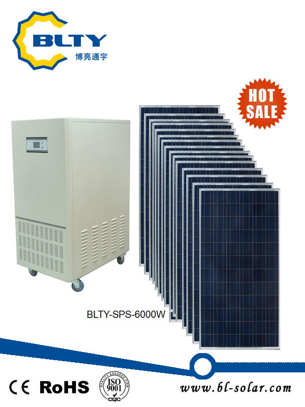 6kw off Grid Solar Panel Solar Power System for Household