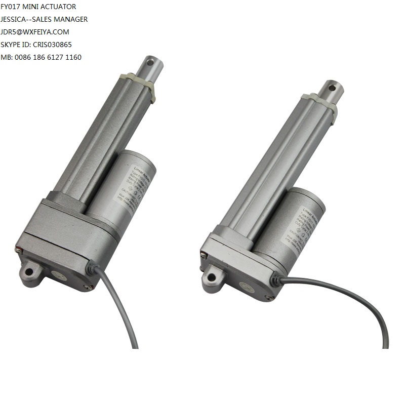 Hot Sale 500n 24mm/S High Speed 12V 24V DC Linear Actuators with Potentiometer or Hall Sensor