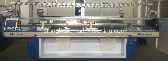 100 Inches Computerized Flat Knitting Machinen Use Sweater /Cap