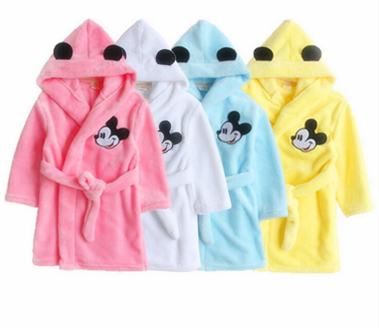 2016 Latest Comfortable Fleece Children Robe