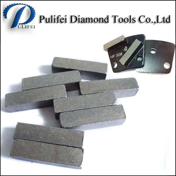 Round Arrow Rectangle Oval Grinding Segment for Trapezoid Metal Pad