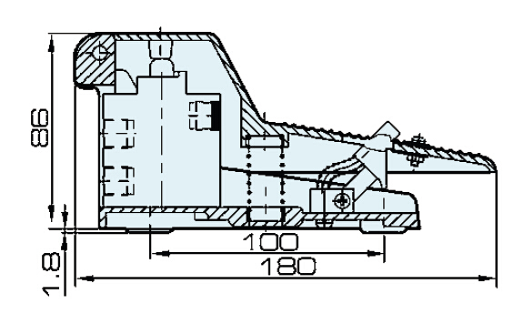 4f210 5 Ways Air Pneumatic Foot Valves