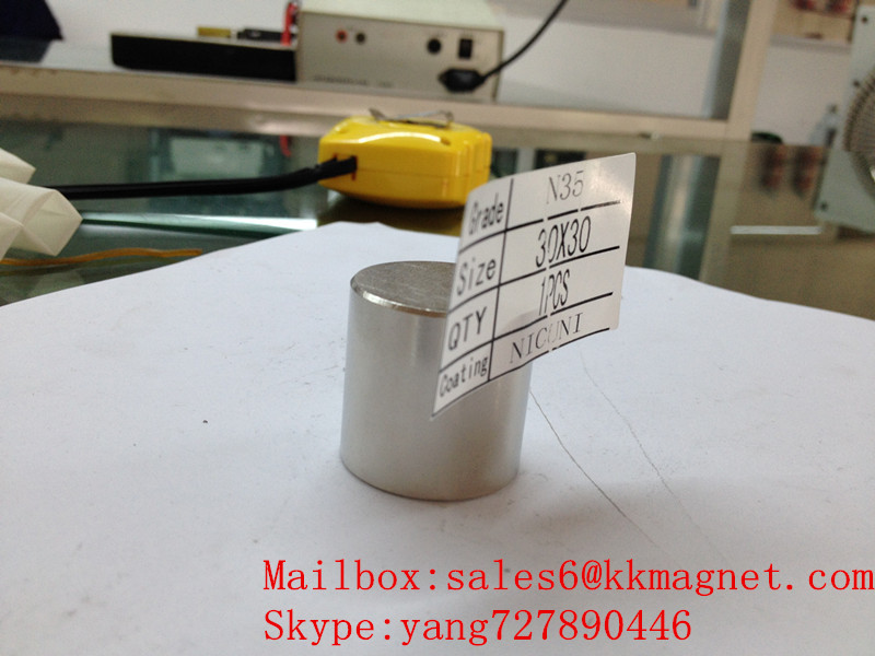 permanent magnet neodymium magnet stop water magnet 30X30