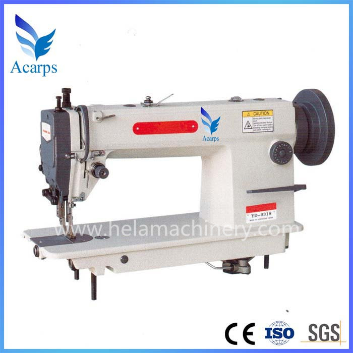 Heavy Duty and Bottom Feed Lockstitch Industrial Sewing Machine