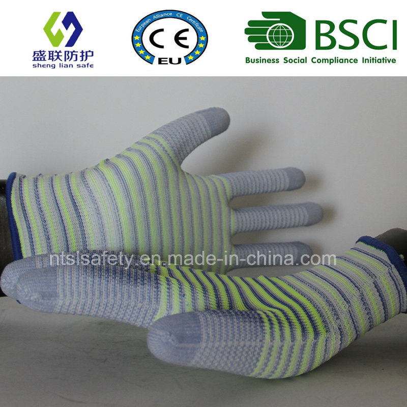 ESD Nylon PU Top Fit Glove (SL-PU201U3)