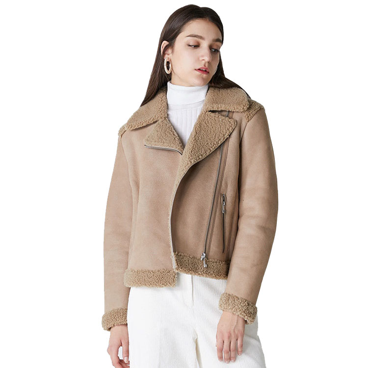 Women Suede Jacket