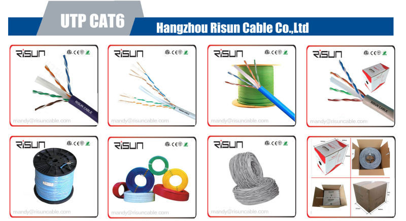 High Performance UTP CAT6 Network Cable 100m Fluke Test Passed