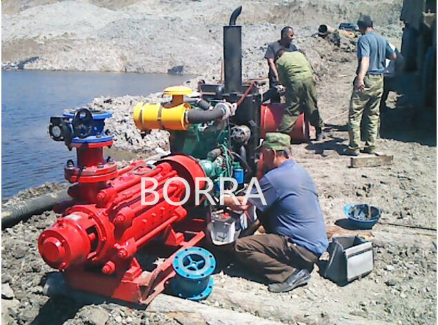 Automati Split Case Diesel Fire Fighting Water Pump