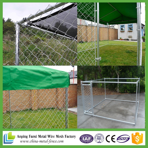 China Supplier High Quality Best Price Galvanized Chain Link Fence Dog Kennel