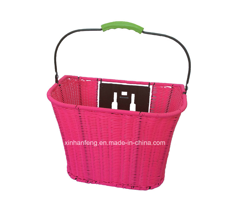 High Quality Hot Sale Rattan Bicycle Basket for Bike (HBG-145)