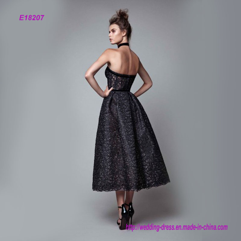 Black Sweetheart Princess Evening Dress