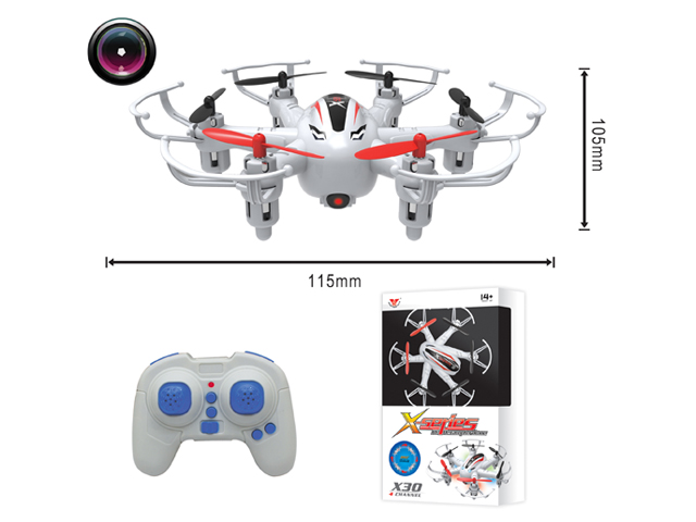 RC Toy Quadcopter 2.4G 4CH R/C Quadcopter with Camera (H0410518)