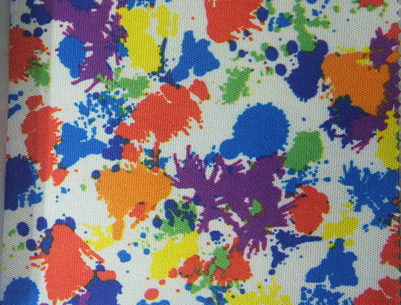 900d Polyester Printed Fabric with PU Coating