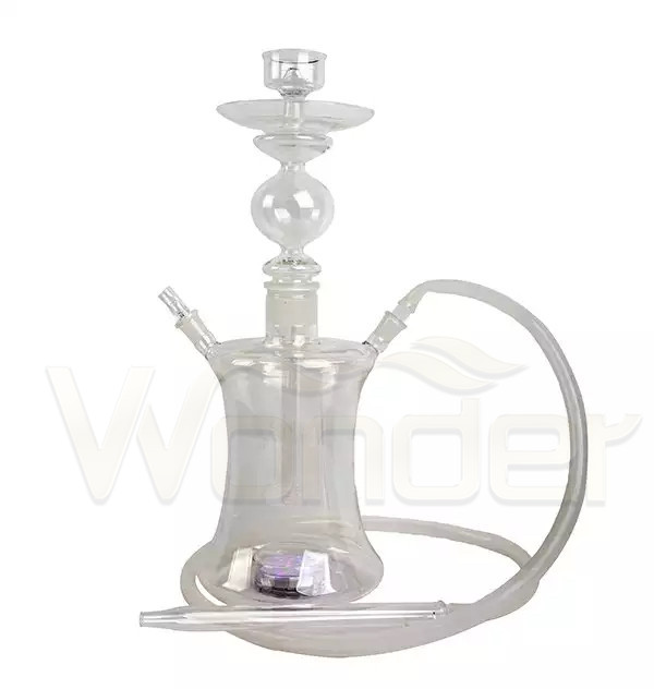 White Blue Pink Red Yellow Handblow Glass Shisha Hookah for Wholesale