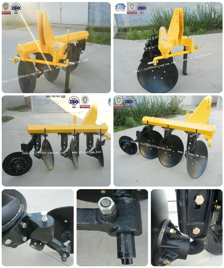 Farm Machinery Disc Plough for 4-Wheels Tractor