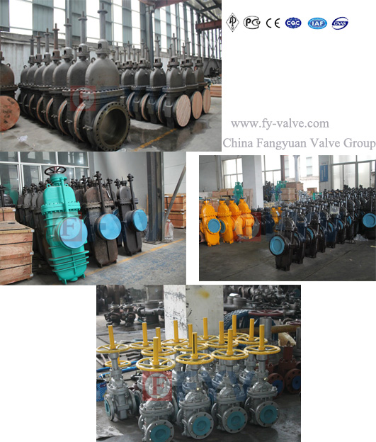 API 6D Rising Stem Wcb Slab Gate Valve