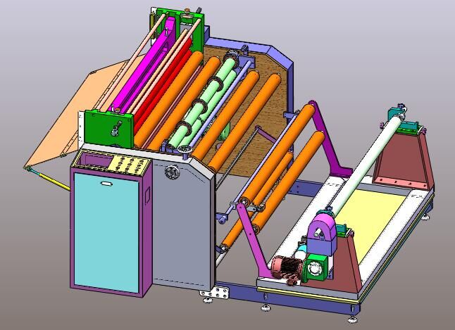 Reel to Sheet Cutting Machine