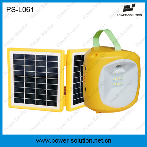 for African Market LED Solar House Lamp with USB Mobile Charger Function