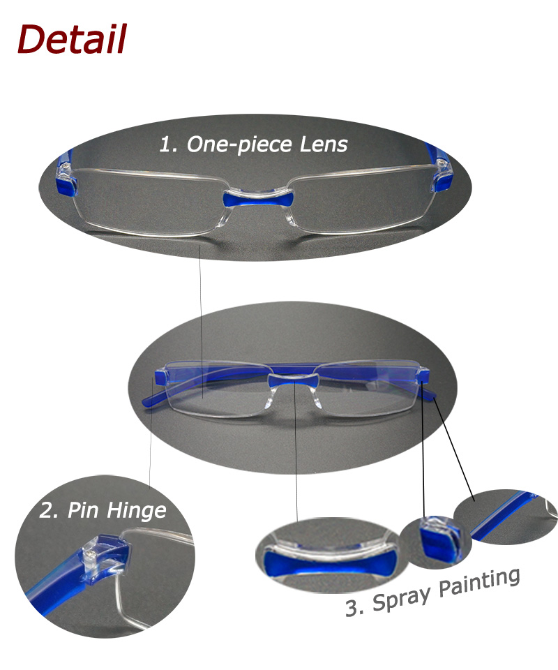 2015 Latest Fashion One-Piece Lens Reading Glasses (WRP504201)