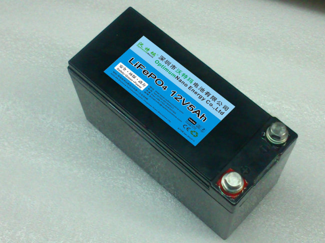 Factory Price LiFePO4 12V 5ah UPS Rechargeable Battery