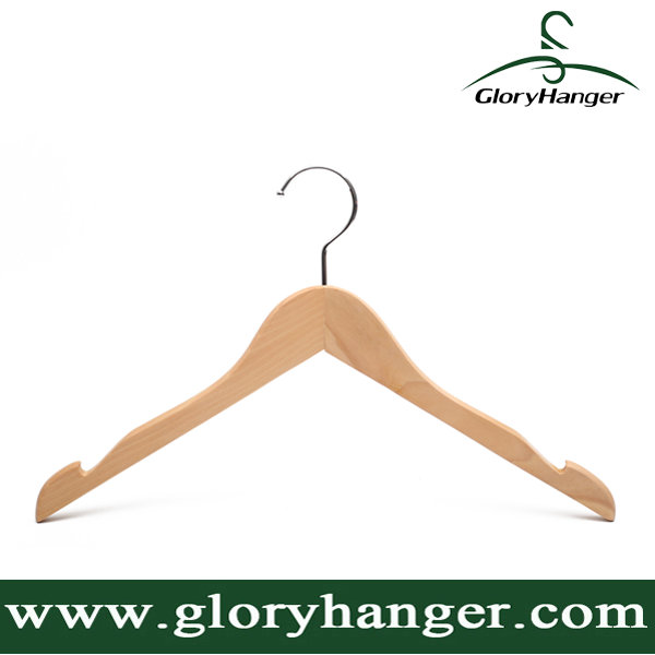 Wholesale Wooden Hanger with Soecial Nothches