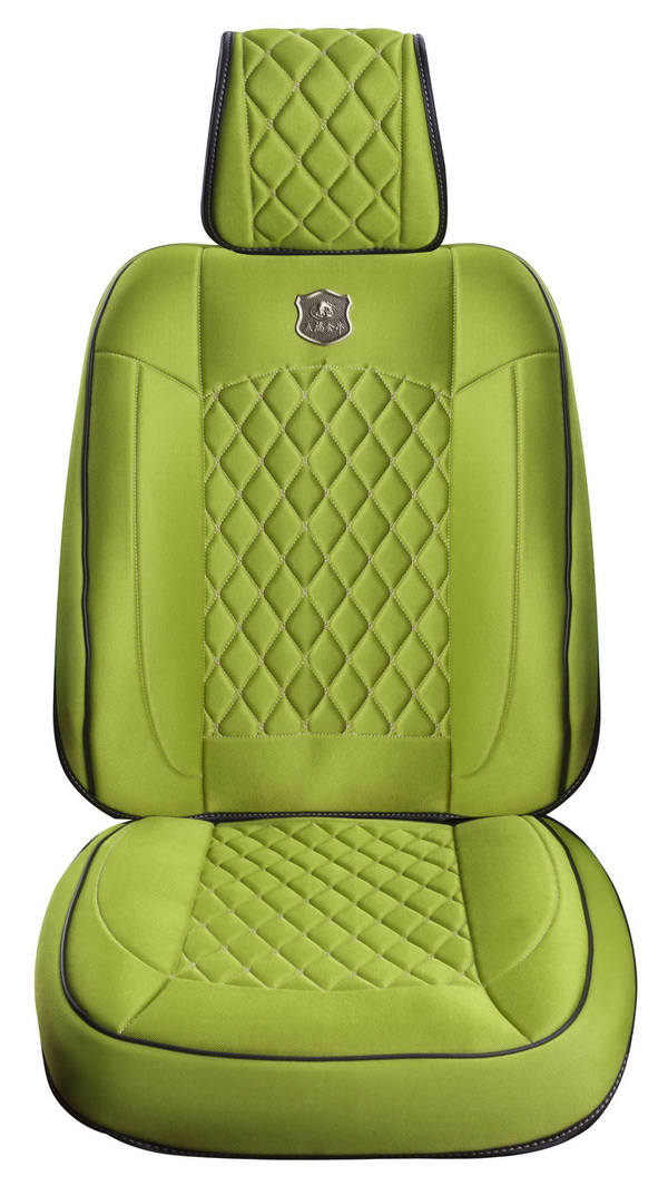 Car Seat Cover 3D Universal Shape with Viscose Fabric-Green