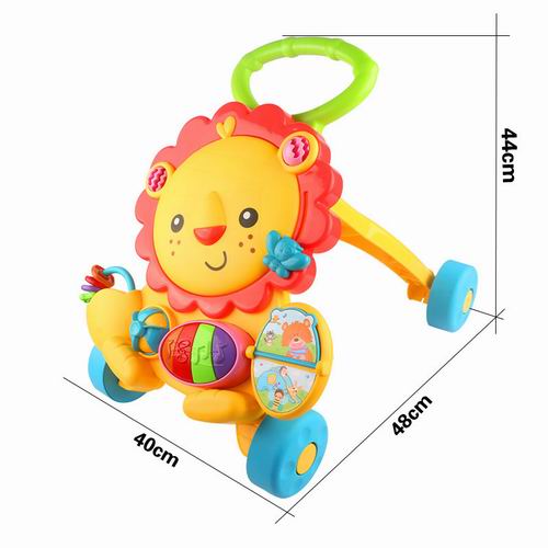 Ce Approval Musical Lion Walker with Light and Music 10254092