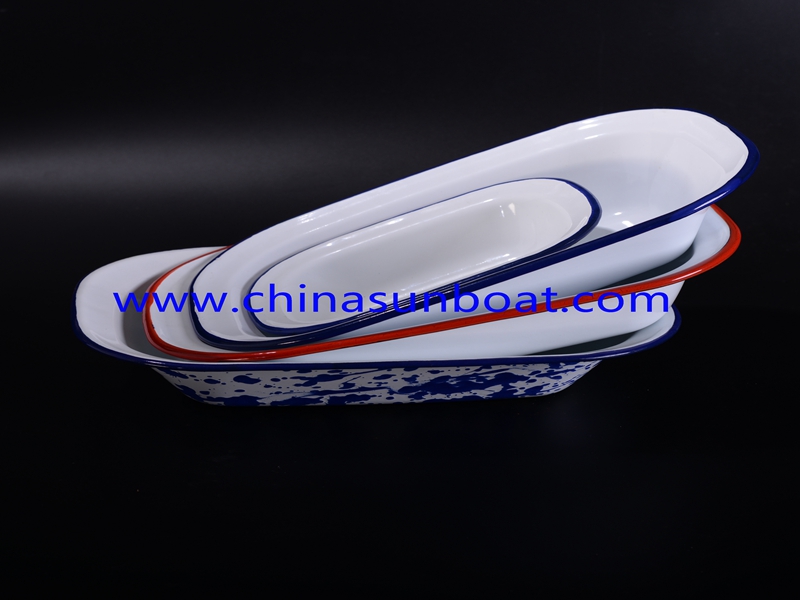 Enamel Customized Butter Dish