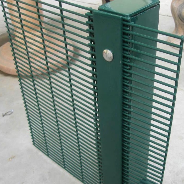 PVC Coated Galvanized 4mm Security Welded Anti-Climb Fence Panel