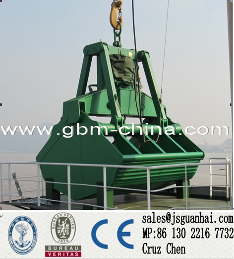 Wireless Remote Hydraulic Grab Used in Port and Vessel